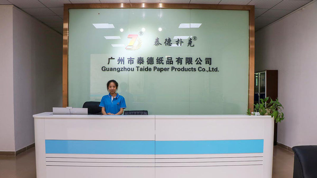 चीन GUANGZHOU TAIDE PAPER PRODUCTS CO.,LTD. कंपनी प्रोफाइल