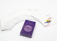 Paper Or Pvc Personalized Gifts Playing Cards For Promotion , Advertising