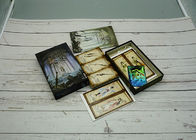 Customzied Cello wrap Board Game Cards With Top And Bottom Box